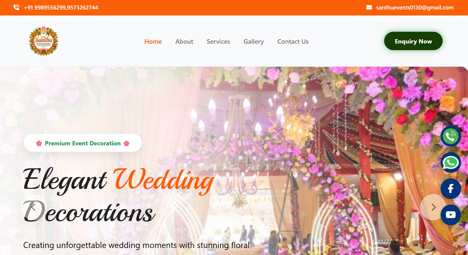 Santhu Flower Decoration and Events Management